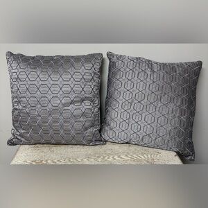 Hotel Collection Gray Accent Pillows